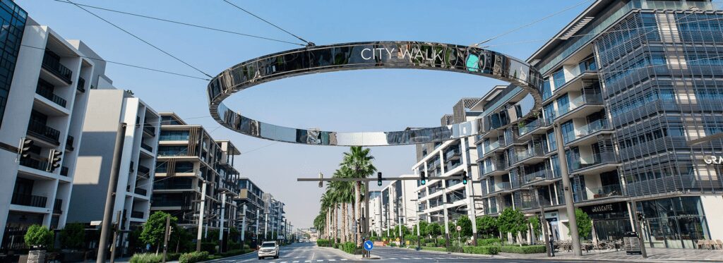 City Walk Dubai shopping and dining promenade - Qaegcc properties nearby